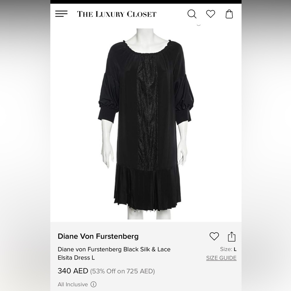 Diane von Furstenberg dress NWT